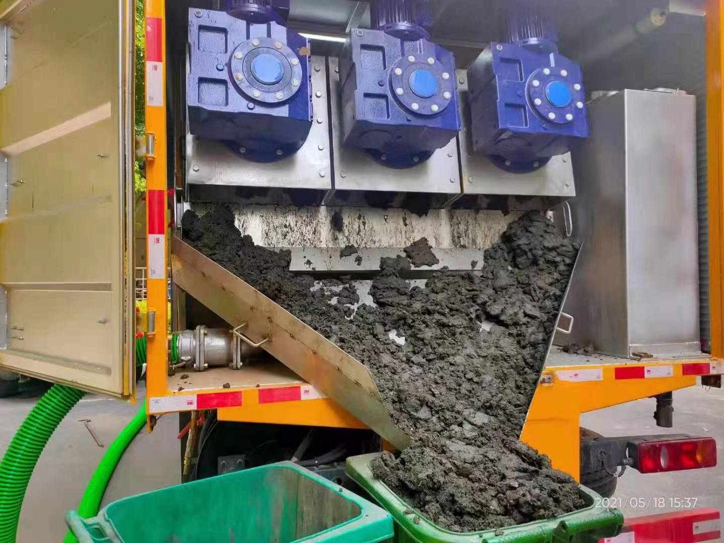 班戈化粪池清掏城市维护站-泥浆净化干湿分离处理